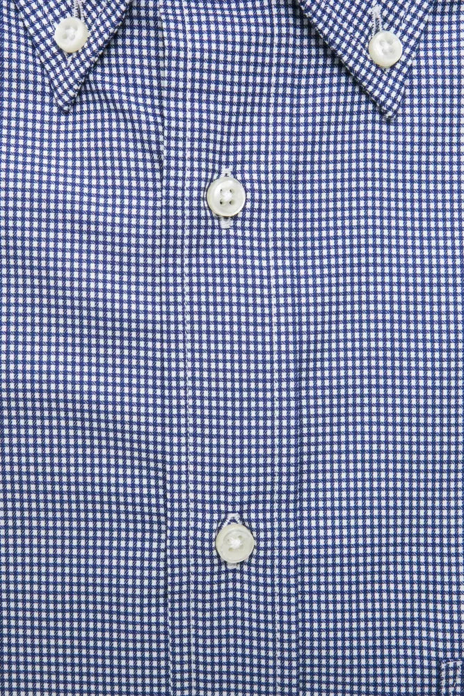 Chemise homme en coton bleu de Robert Friedman