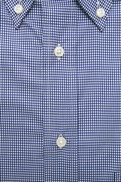 Chemise homme en coton bleu de Robert Friedman