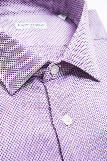 Chemise homme en coton multicolore de Robert Friedman
