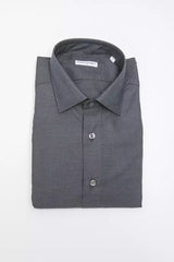 Chemise en coton noir pour homme de Robert Friedman