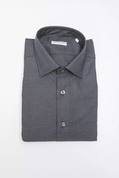 Chemise en coton noir pour homme de Robert Friedman