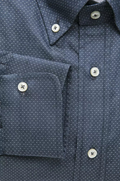 Chemise homme en coton bleu de Robert Friedman