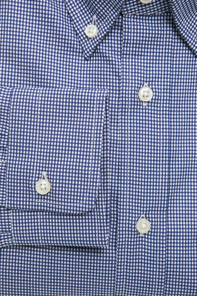 Chemise homme en coton bleu de Robert Friedman