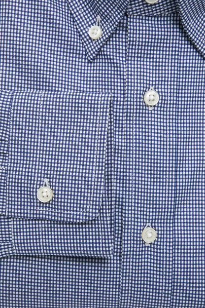Chemise homme en coton bleu de Robert Friedman