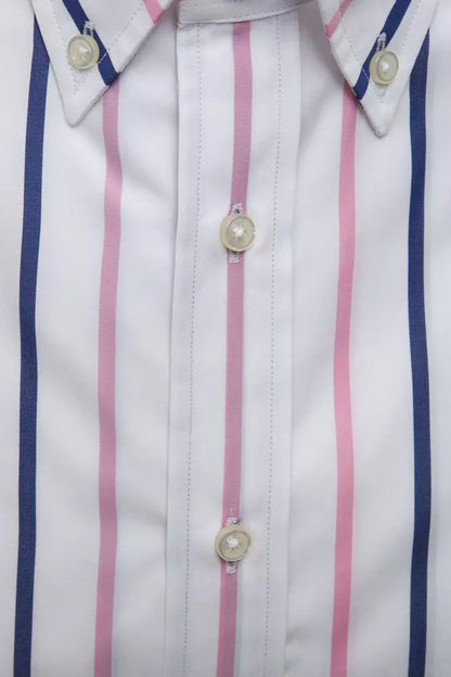 Chemise homme en coton blanc Robert Friedman