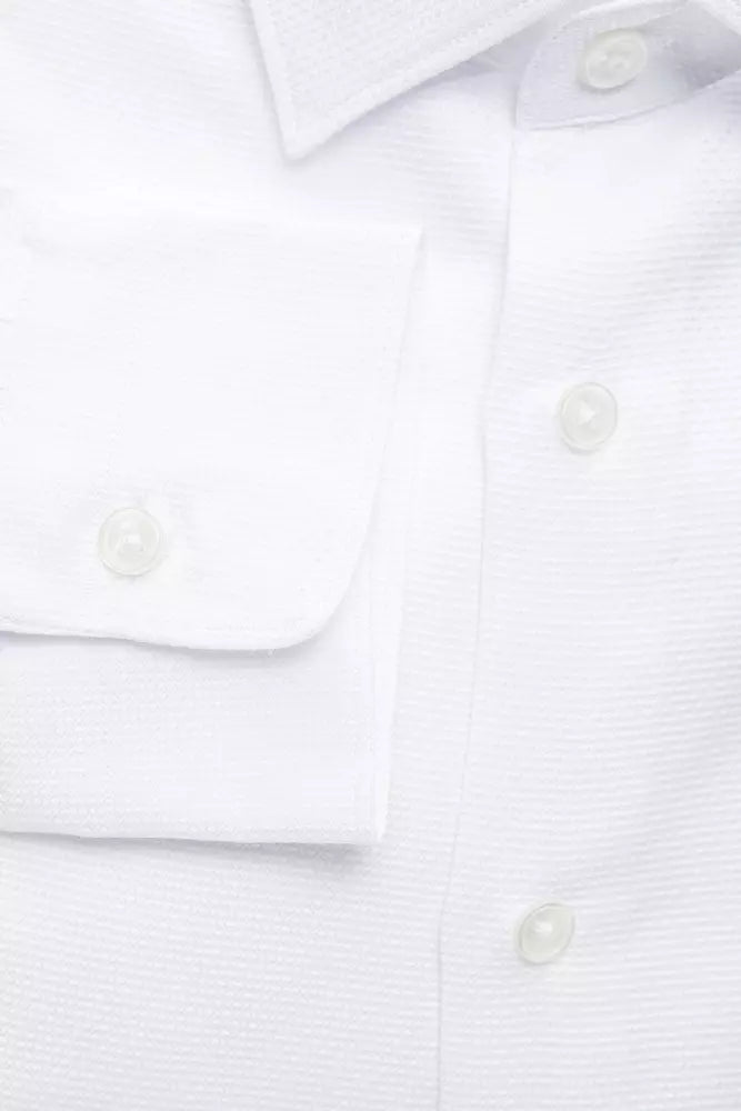 Chemise homme en coton blanc de Robert Friedman