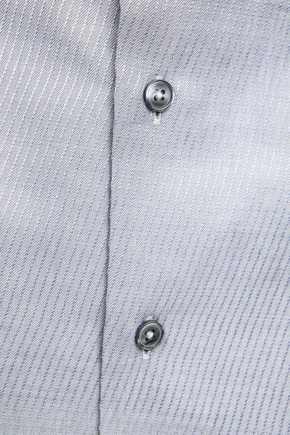 Chemise homme en coton beige Robert Friedman