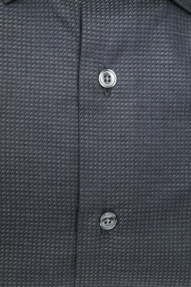 Chemise en coton noir pour homme de Robert Friedman