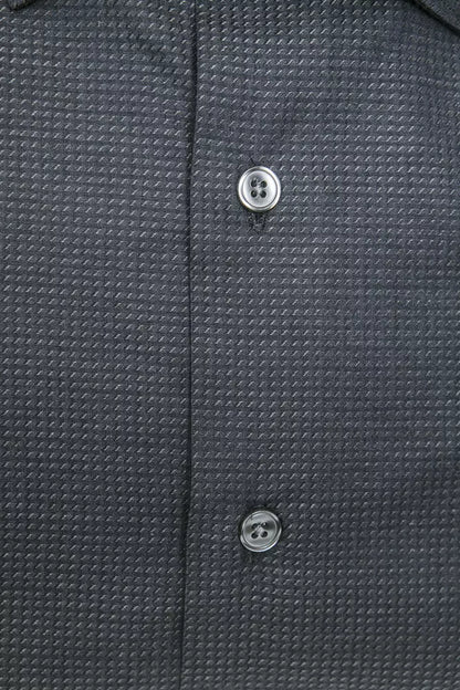 Chemise en coton noir pour homme de Robert Friedman