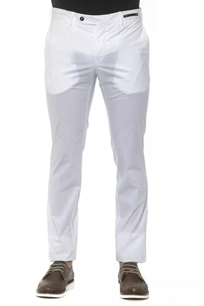 Pantalon homme en coton blanc PT Torino