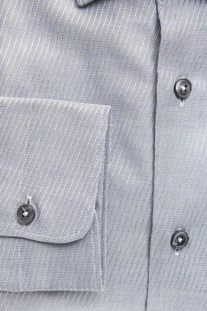 Chemise homme en coton beige Robert Friedman