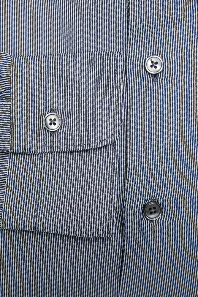 Chemise homme en coton bleu de Robert Friedman