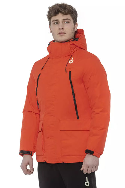 Veste pour homme en polyester rouge Tond