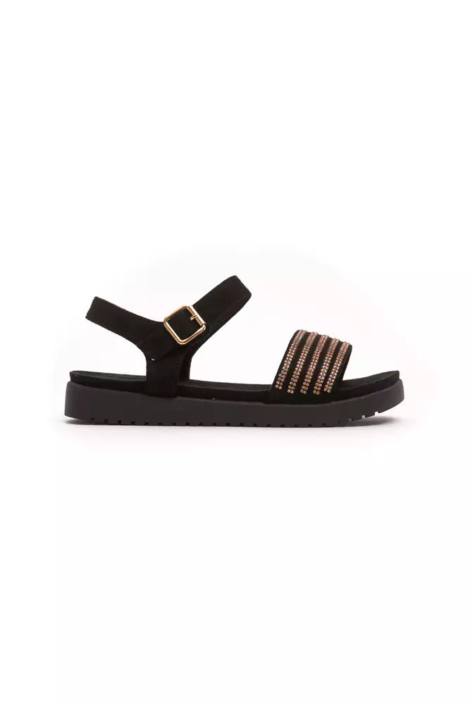 Péché Originel Gold Textile Women Sandal - Luxurious Comfort