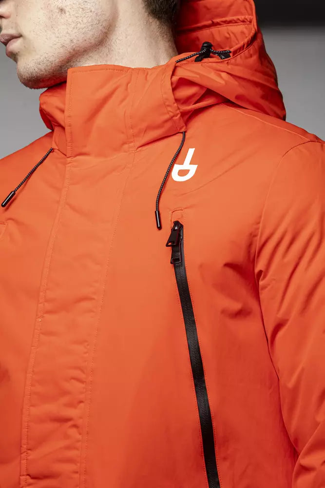 Veste pour homme en polyester rouge Tond