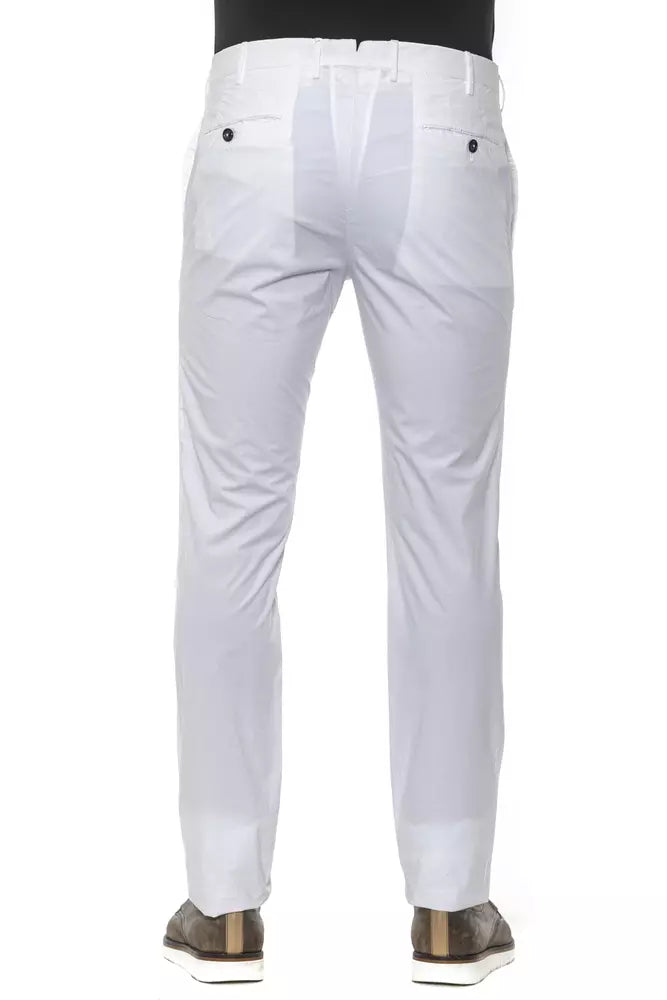 Pantalon homme en coton blanc PT Torino