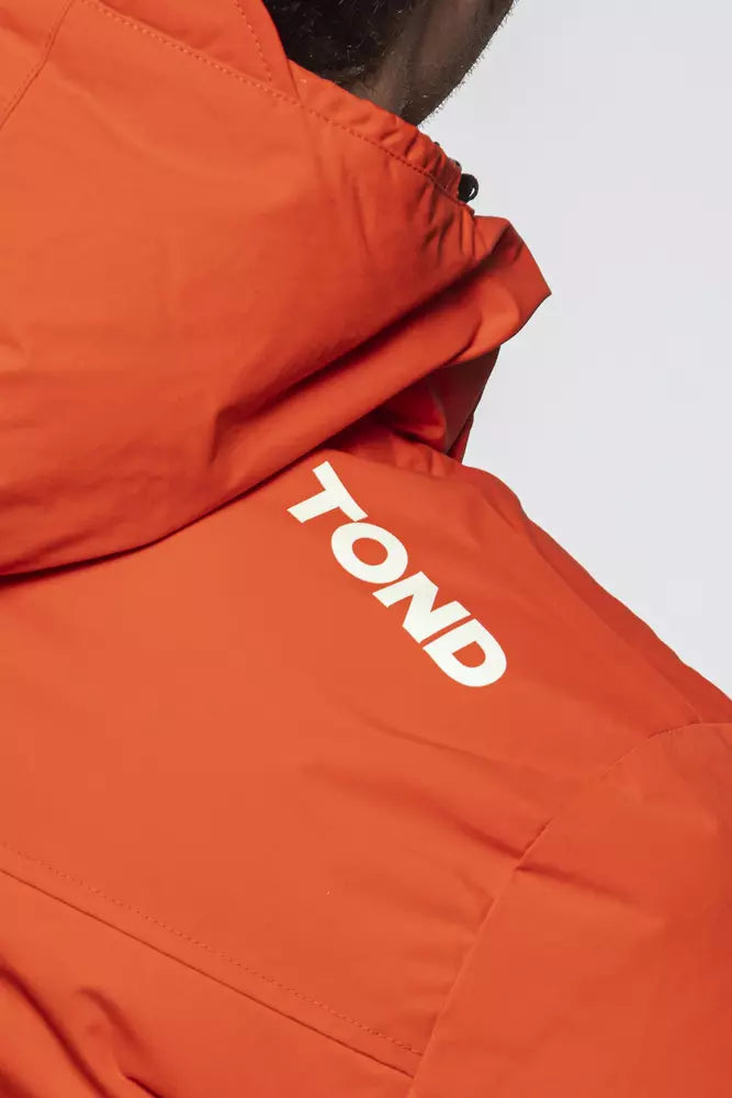 Veste pour homme en polyester rouge Tond