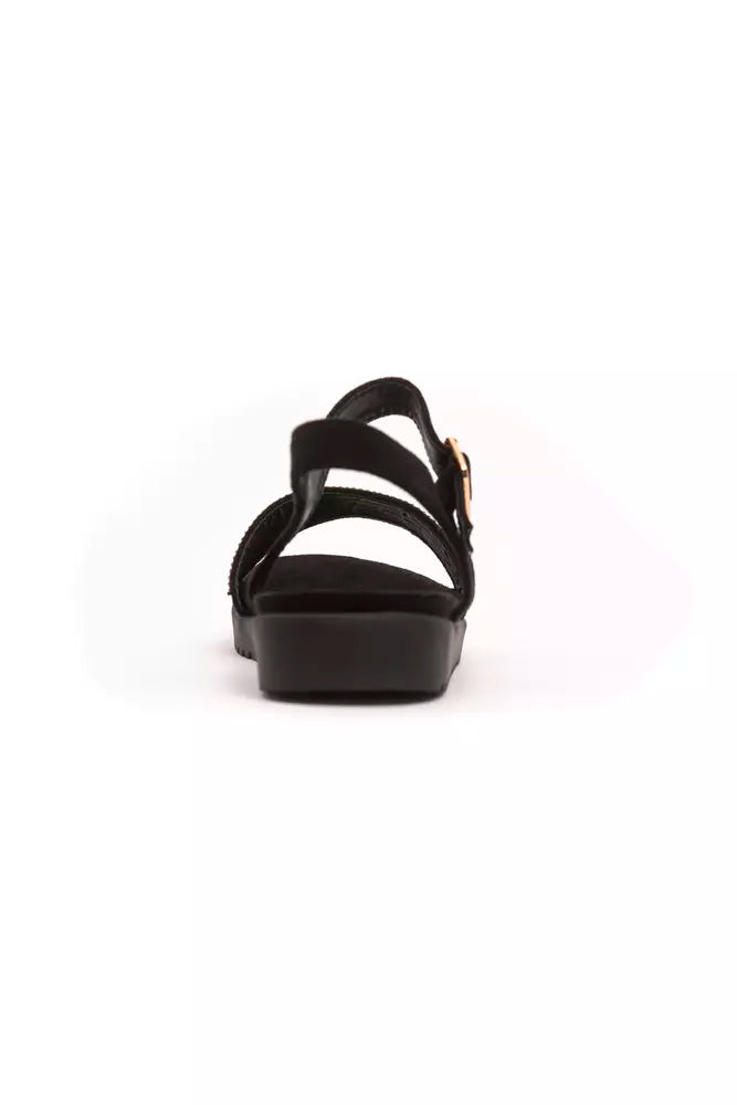 Péché Originel Gold Textile Women Sandal - Luxurious Comfort