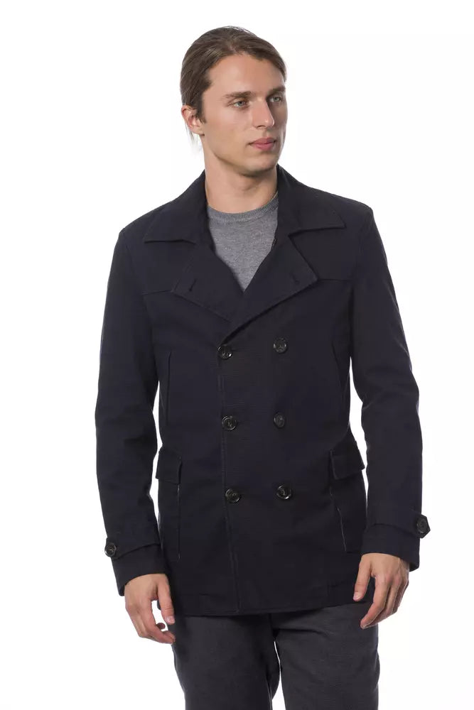 Blazer bleu élégant à double boutonnage de Verri
