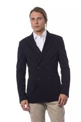 Blazer pour homme en viscose bleu Verri