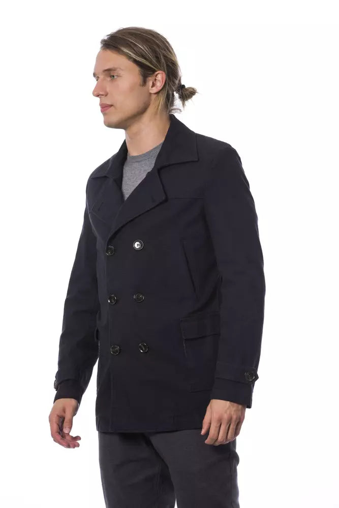 Blazer bleu élégant à double boutonnage de Verri