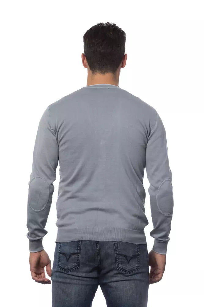 Gilet en coton gris Verri pour homme