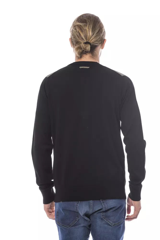Gilet homme en laine multicolore Verri