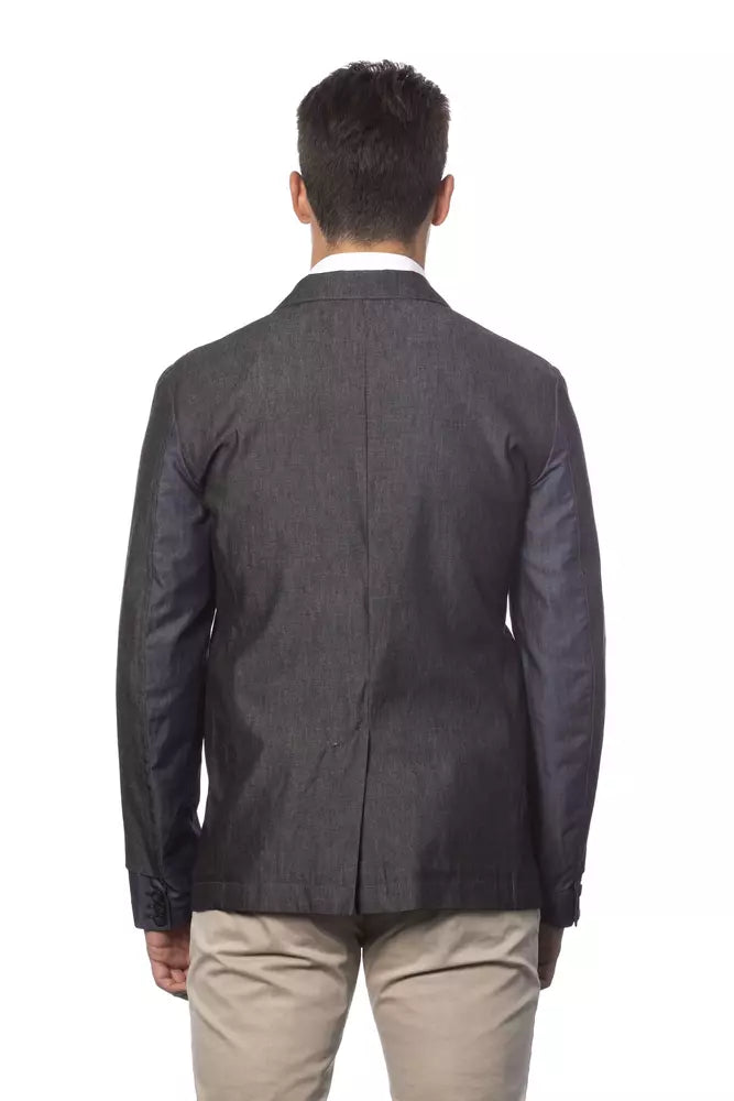 Blazer en coton gris pour homme Verri