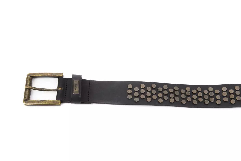 Ceinture Femme BYBLOS en Cuir de Vachette Noir - Artisanat Italien
