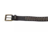 Ceinture Femme BYBLOS en Cuir de Vachette Noir - Artisanat Italien