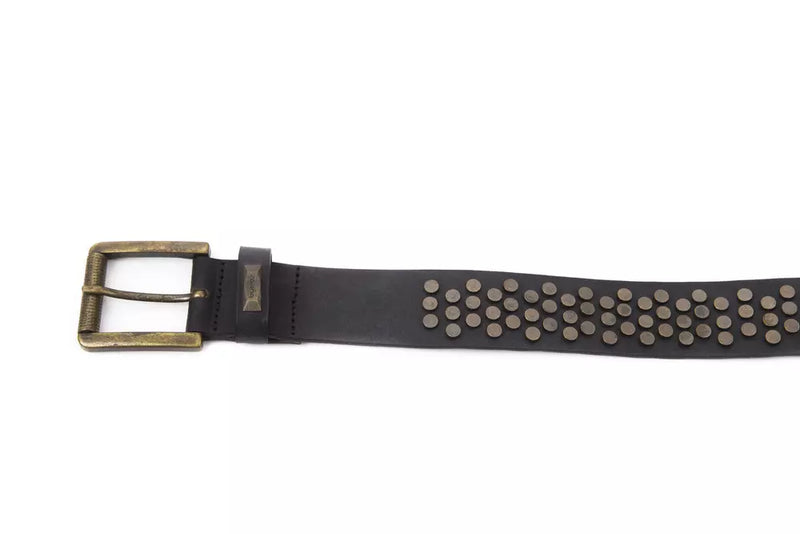 Ceinture Femme BYBLOS en Cuir de Vachette Noir - Artisanat Italien