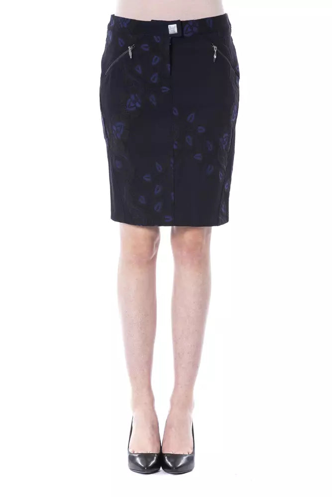 Jupe Femme BYBLOS Bleu en Coton - Design Chic et Confortable