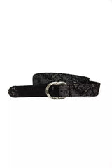 Ceinture en Laine Noire pour Femmes BYBLOS - Accessoire Italien Luxueux