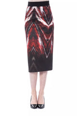 BYBLOS Jupe Crayon Longue Multicolore en Polyester pour Femme