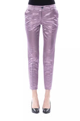 Pantalon pour femme en coton violet de BYBLOS