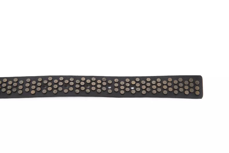 Ceinture Femme BYBLOS en Cuir de Vachette Noir - Artisanat Italien