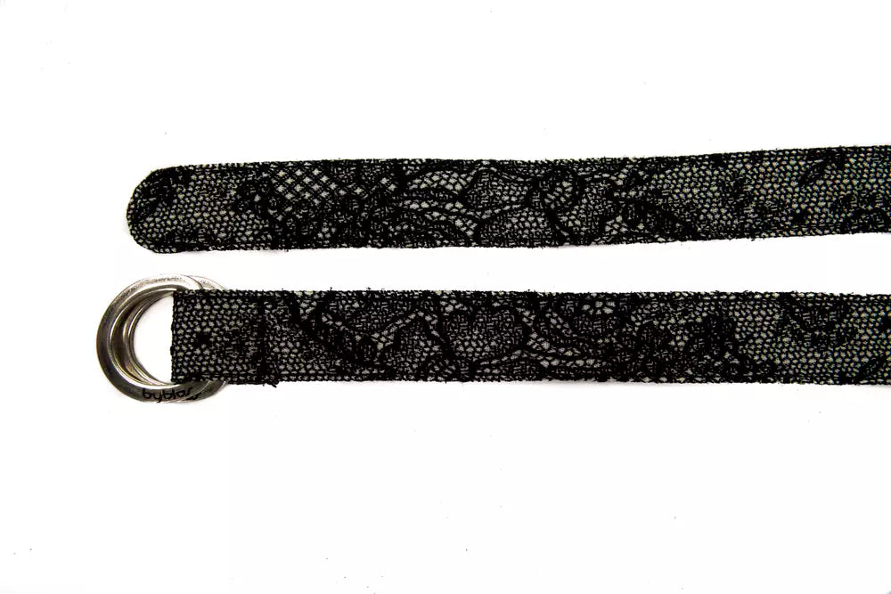 Ceinture en Laine Noire pour Femmes BYBLOS - Accessoire Italien Luxueux