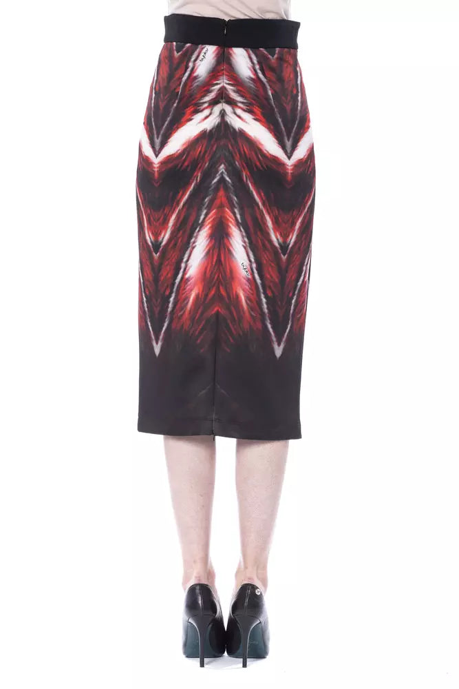 BYBLOS Jupe Crayon Longue Multicolore en Polyester pour Femme