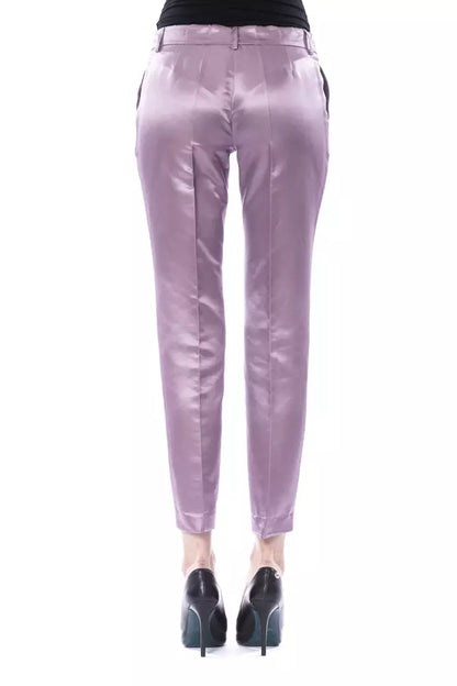Pantalon pour femme en coton violet de BYBLOS