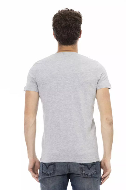 Trussardi Action Grijs Katoenen Heren T-Shirt