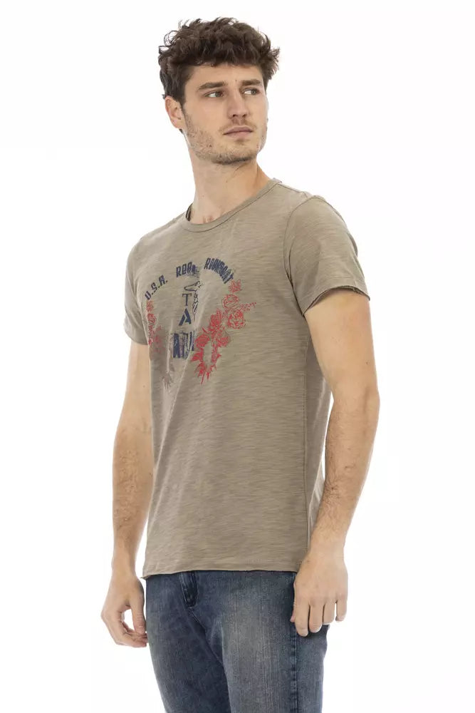 Trussardi Action Groen Katoenen Heren T-Shirt