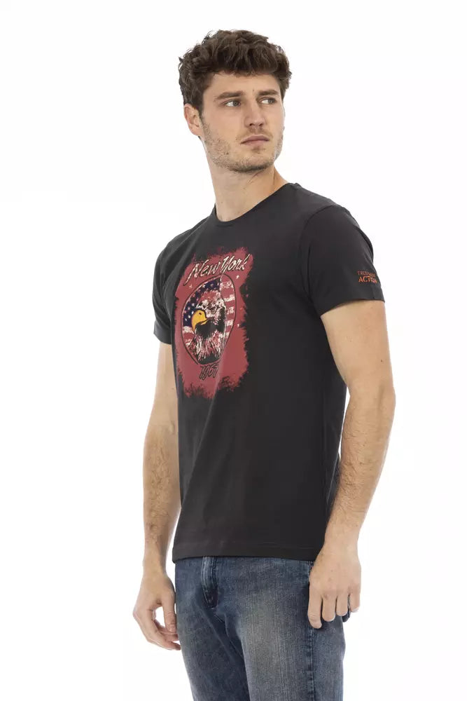 Trussardi Action wit katoenen heren T-shirt