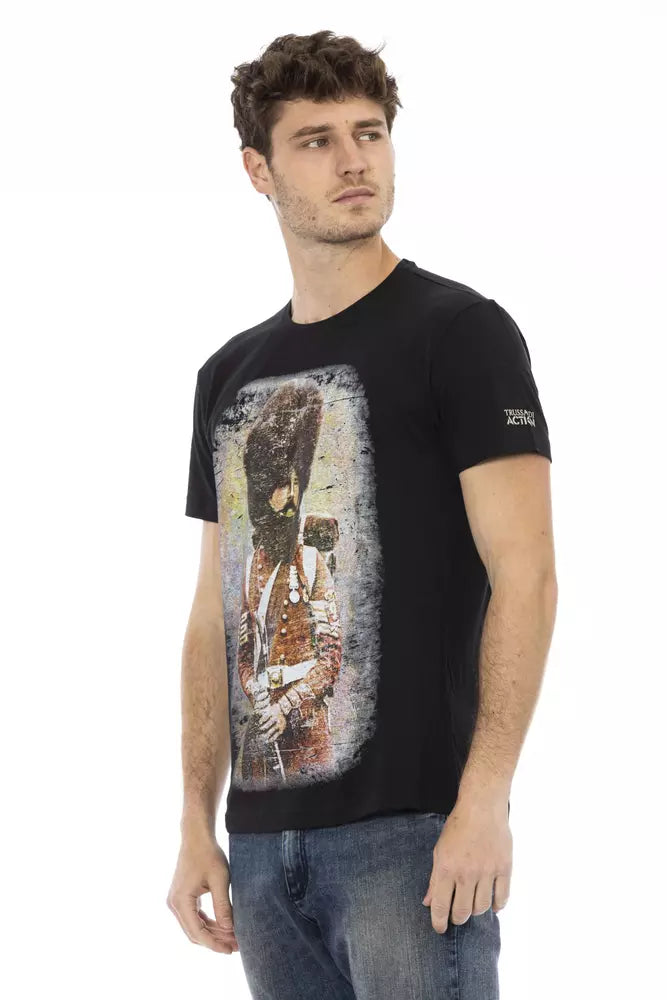 Trussardi Action wit katoenen heren T-shirt