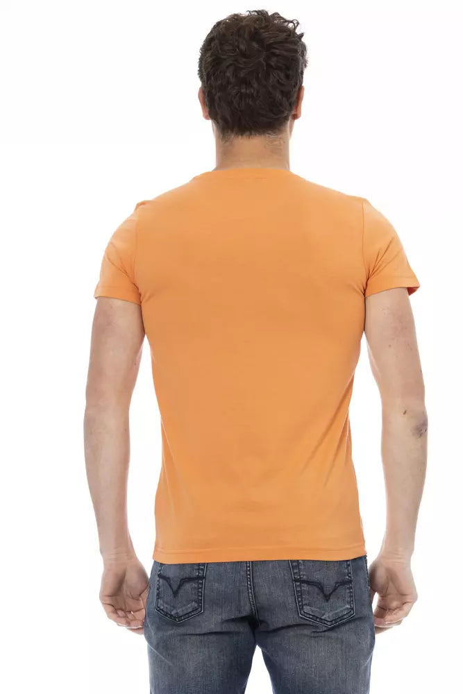 Trussardi Action Oranje Katoenen Heren T-Shirt