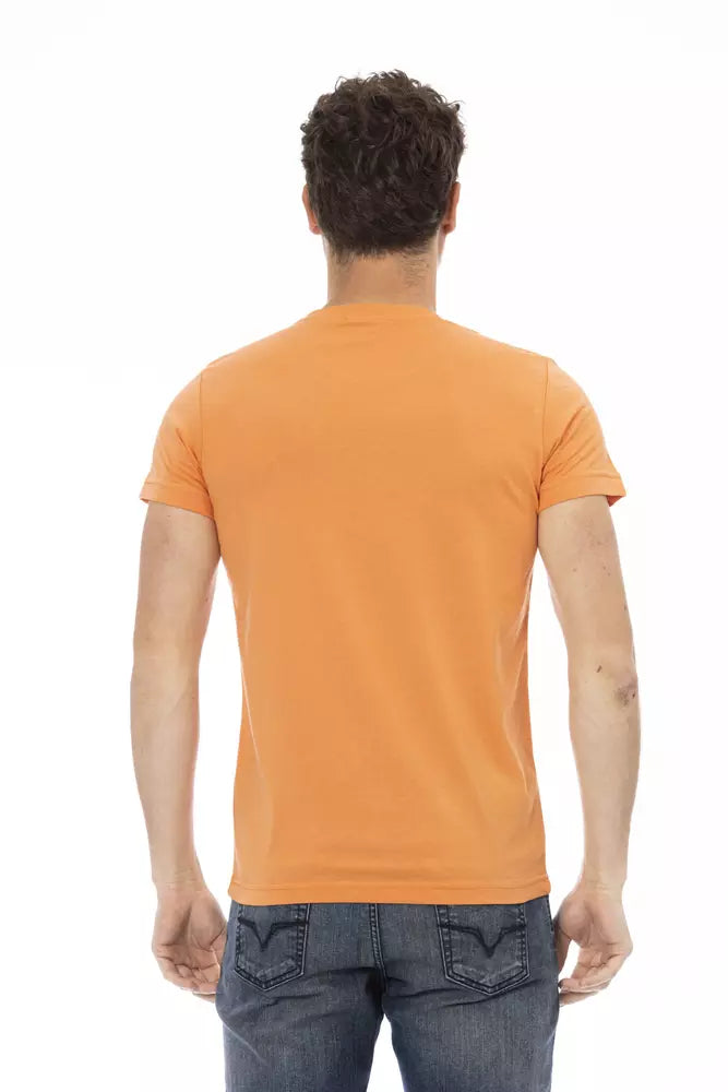 Trussardi Action Oranje Katoenen Heren T-Shirt