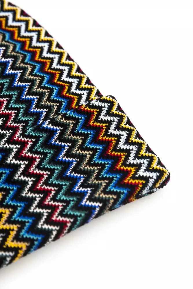 Missoni Multicolor Wool Men Hat - Iconic Italian Style