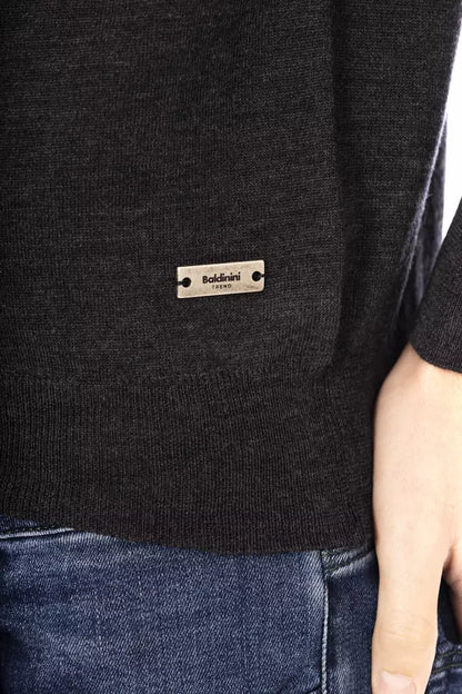Pull en tissu gris pour homme Baldinini Trend