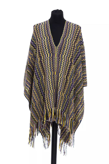 Missoni Poncho van wol in verschillende kleuren voor dames