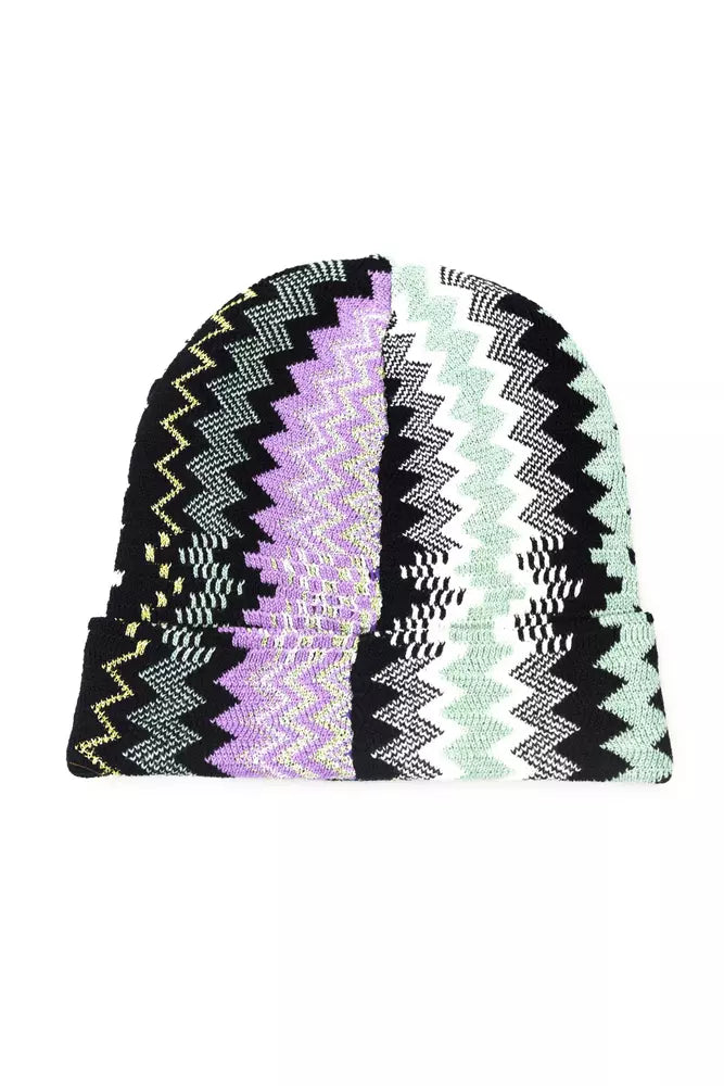 Missoni Multicolor Wollen Dameshoed