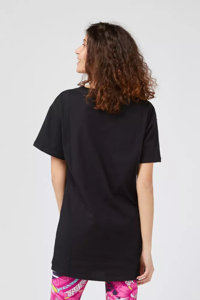 Custo Barcelona T-Shirt Femme Oversize en Coton Bleu